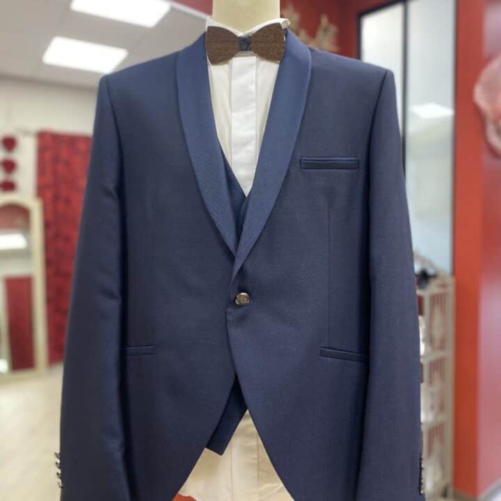 Costume 3 pièces SANDILLON Marine