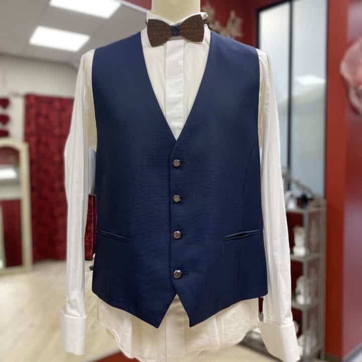 Costume 3 pièces SANDILLON Marine – Image 2